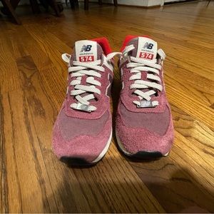 New Balance 574 Alpha Red. Men’s 8.5